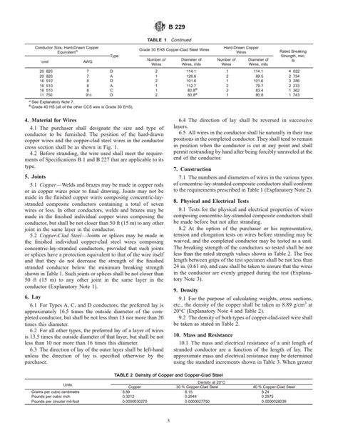 Astm B Standard Specification For Concentric Lay Stranded