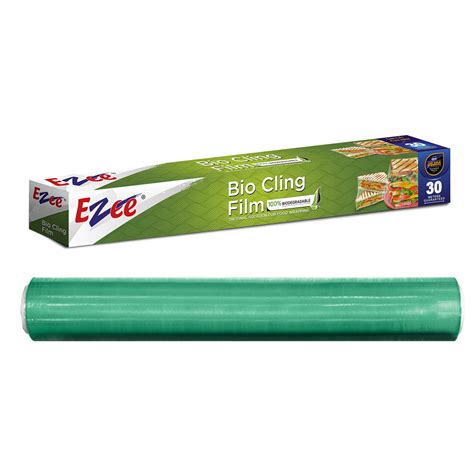 Ezee 30 Meters 12 Inches Cling Film Wrap Biodegradable BPA Free