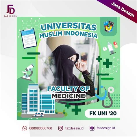 Jasa Desain Twibbon Untuk Mahasiswa Baru Fakultas Kedokteran