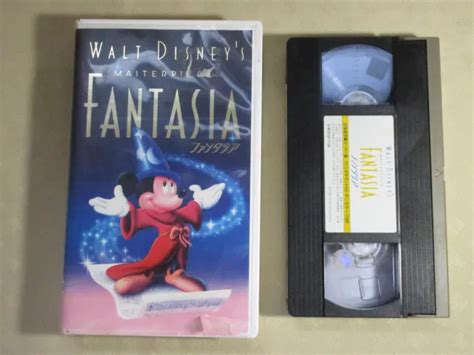 FANTASIA VHS WALT Disney s 1991 chef d œuvre bande rare sous titre