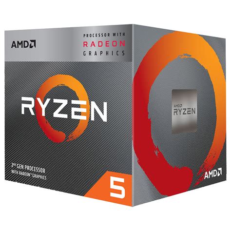 Amd Ryzen G Wraith Spire Edition Ghz Ghz Processeur