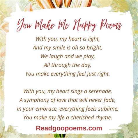 Spread Joy with You Make Me Happy Poems