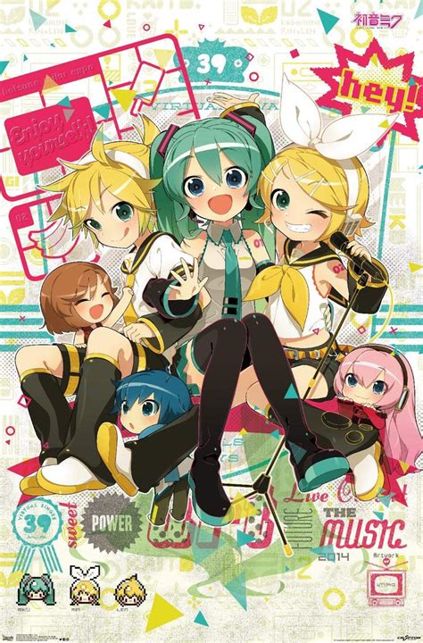 Trends International Hatsune Miku Hey Wall Poster X