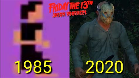 Evolution Of Jason Voorhees Friday The 13th In Games 1985~2020 Youtube