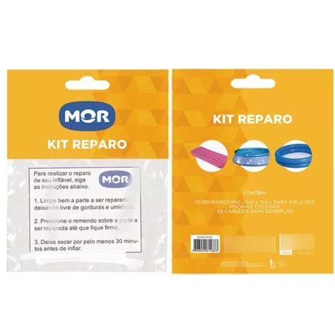 Kit De Reparo Para Infláveis Piscinas Colchão Mor MercadoLivre