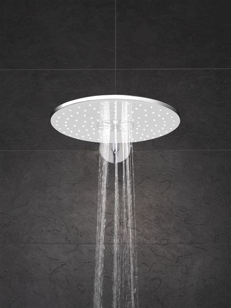 Rainshower Smartactive Wall Mounted Overhead Shower By Grohe