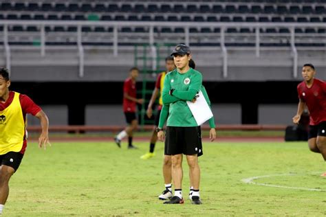 Foto Kualifikasi Piala Asia U20 Shin Tae Yong Bicara Peluang