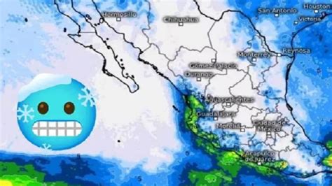 Doce Estados Con Temperaturas Bajo Cero