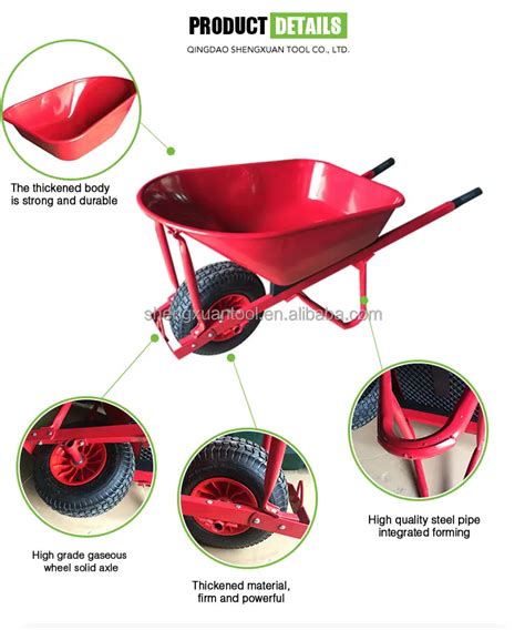 100l Capacity Heavy Duty Steel Wheelbarrow - Buy Heavy Duty Steel ...