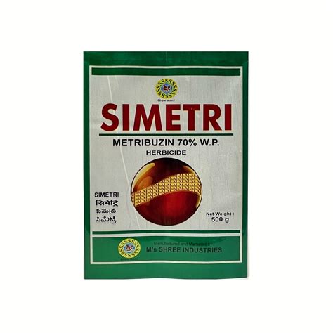 Simetri Metribuzin Wp Herbicide Shree Industries