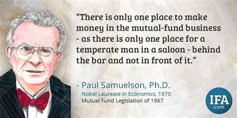 Quote Paul Samuelson Phd Index Fund Advisors Inc