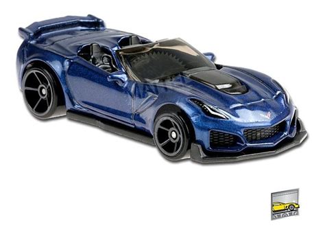 19 Corvette Zr1 Convertible Azul 144 164 Hot Wheels 2020 Mercado Livre