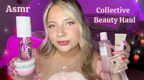 Asmr Collective Beauty Haul 🎀 Sephora Ulta Tapping And Scratching On Products Youtube