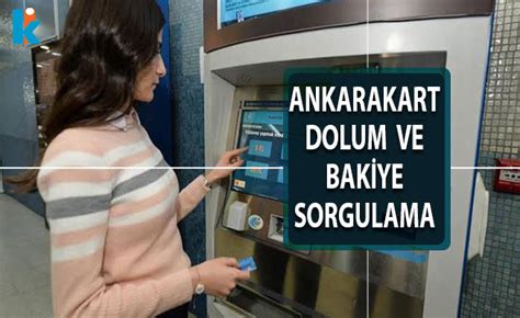 Ankarakart Dolum Ve Bakiye Sorgulama Lemleri