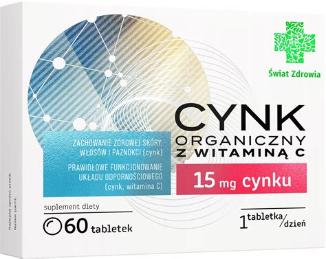 Cynk Organiczny Z Wit C Szt Odporno Wirusy Allegro Pl