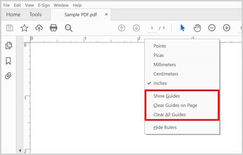 How To Use The Rulers In Adobe Acrobat Pc Mac