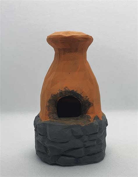 Rust Game 3d Printed Furnace With A Light Etsy