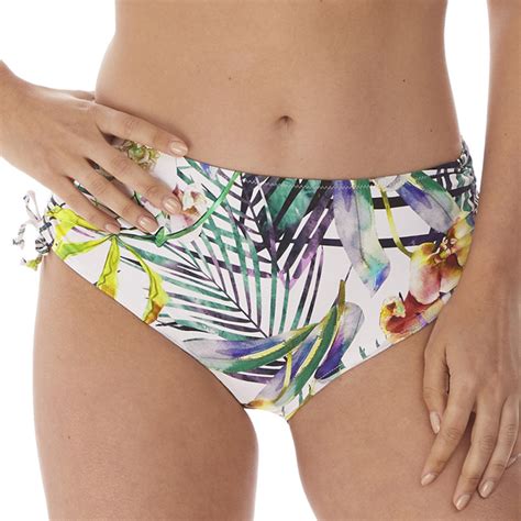 Culotte De Bain Ajustable Fantasie Bain Playa Blanca Multicolore