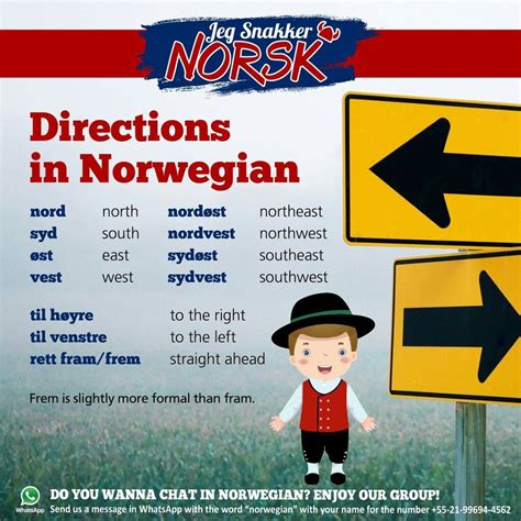 Directions In Norwegian Norway Vacation Norway Travel Learning