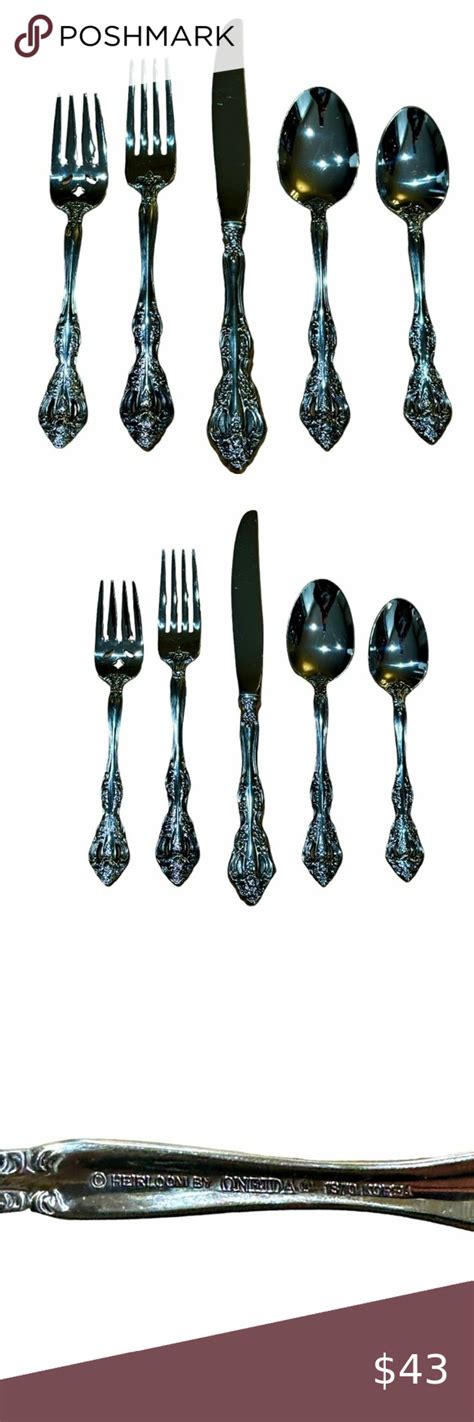 Heirloom By Oneida Michelangelo Pc Place Setting Stainless Steel