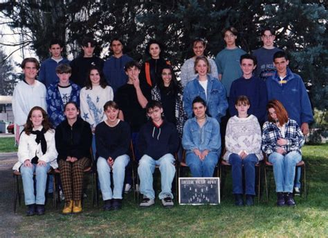 Photo de classe 3éme6 de 1994 Collège Victor Hugo Copains d avant