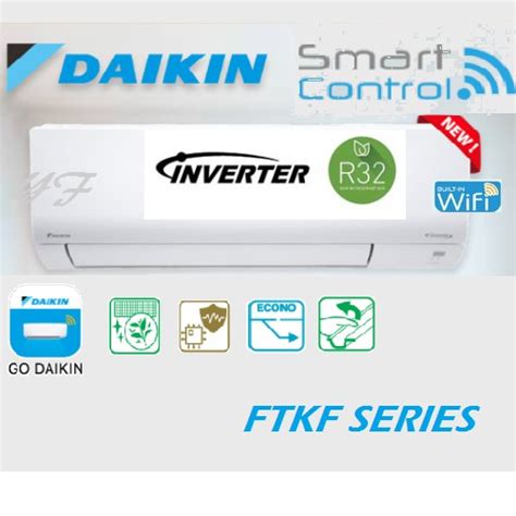 Ipoh Area Daikin Air Conditioner Standard Inverter R32 Wall Mounted