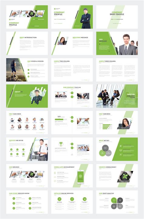 10 Best Company Profile Powerpoint Templates Ksioks