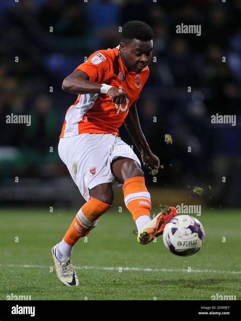 Blackpool S Bright Osayi Samuel Stock Photo Alamy