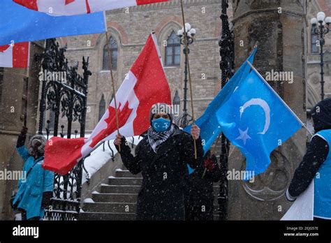 Uyghur protest hi-res stock photography and images - Alamy