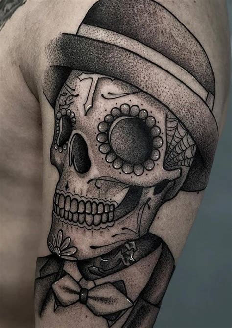 Sugar Skull Tattoos: Meanings, Tattoo Designs & Ideas