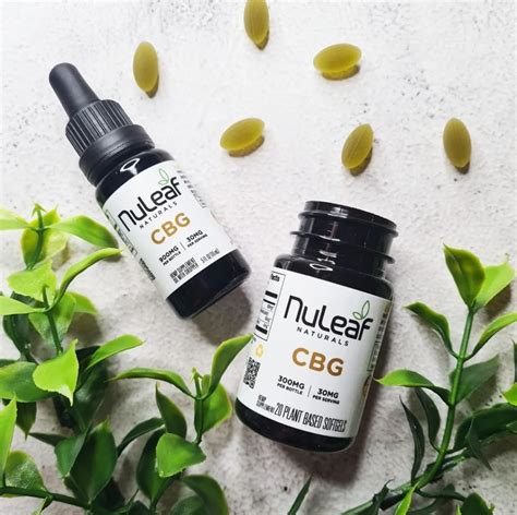 Nuleaf Naturals Cbg Softgels Full Spectrum Miracle Leaf