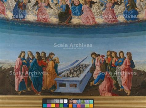 The Assumption Of The Virgin Probably About 1475 6 Detail Botticini Francesco 1446 1497