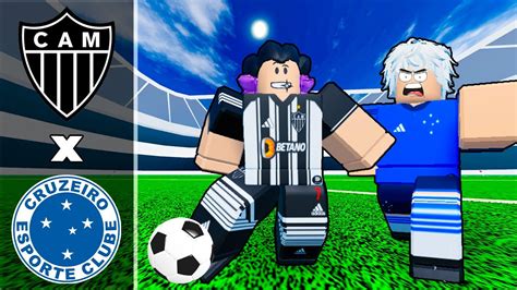 CLASSICO NO SUPER LEAGUE SOCCER ROBLOX GALO VS CRUZEIRO SUPER LEAGUE