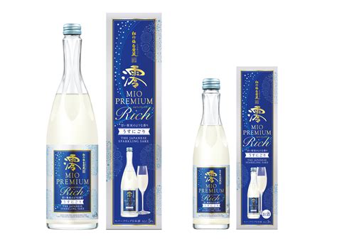 松竹梅白壁蔵「澪」premium＜richリッチ＞うすにごり 期間限定 新発売｜宝酒造株式会社のプレスリリース