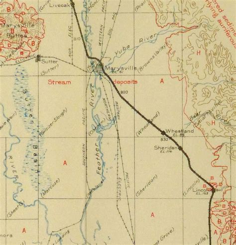 Sacramento Valley Map, 1915 - Original Art, Antique Maps & Prints