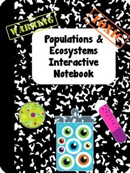 Populations And Ecosystems Interactive Notebook Bundle TPT