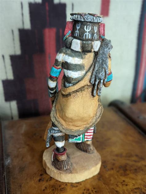 Authentic Rare Cottonwood Kachina Doll Left Handed By Fred Chapella Etsy