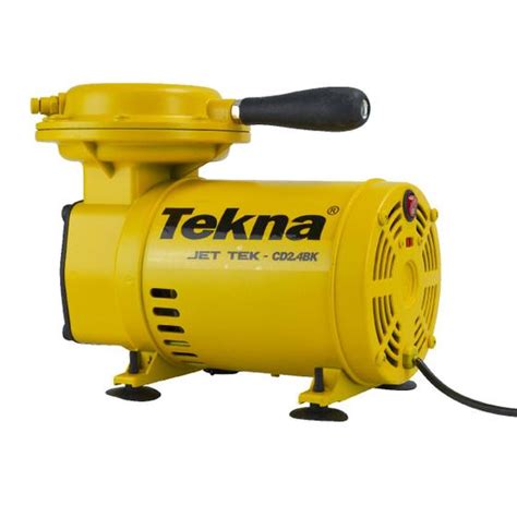 Compressor De Ar Direto Portátil Elétrico Bivolt 50 Psi Tekna E Kit De