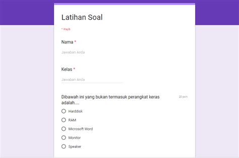 Cara Membuat Survey Online Dengan Google Form Cara Membuat Survey Di