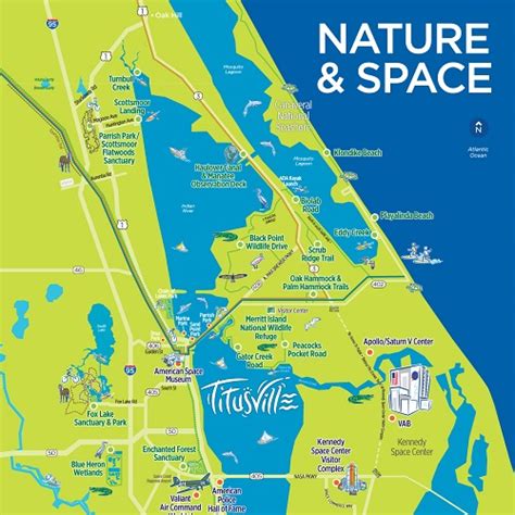 Adventure Maps Titusville Fl Chamber Of Commerce