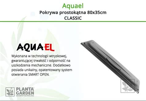 Pokrywa Prosta X Classic Czarna Aquael