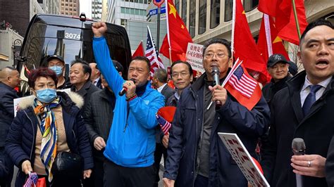 Hundreds Of People Stage Protest Against Tsai Ing Wen S U S Stopover