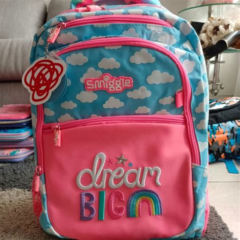 Jual New Smiggle Flow Backpack Dream Big Shopee Indonesia