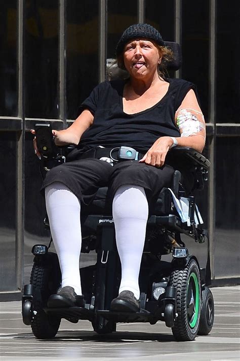 Abby Lee Miller In A Wheelchair After Battling 103 Degree Fever