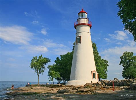 Marblehead Lighthouse By Jack Ryan Redbubble