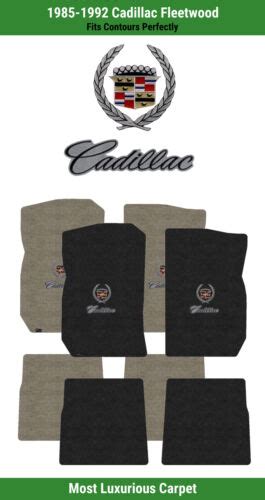 Lloyd Luxe Front Rear Mats For Fleetwood W Cadillac Crest