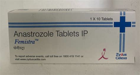 Femistra Anastrazole Tablet Zydus 1mg At Rs 25 Stripe In Ahmedabad