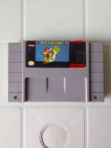 Jogo Super Mario World Original Salvando Super Nintendo Snes MercadoLivre