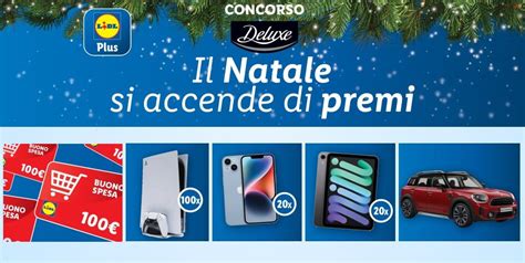 Lidl Concorso Deluxe Natale In Palio Buoni Spesa