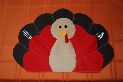 Thanksgiving Turkey Placemats